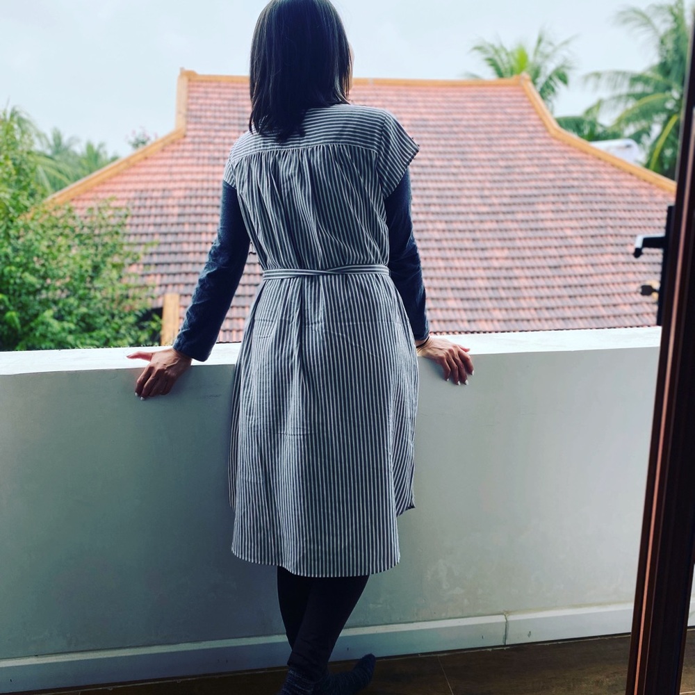 Uniqlo Striped Dress - great for summer